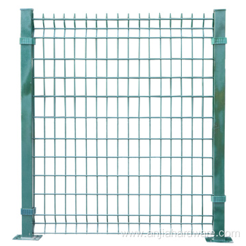 Frame welded mesh isolation barrier